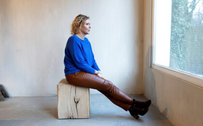 MirjamPeek-haptonomie -uit de freezes tand